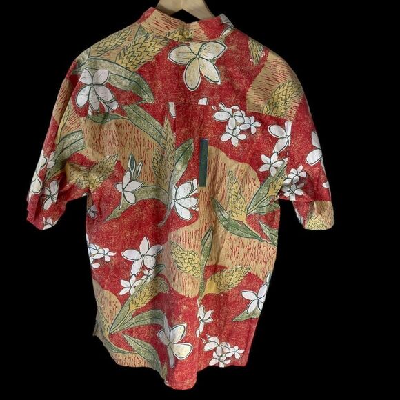 Kahala 1936 Hawaiian Palm/Floral 100% Cotton Print Shirt Sz 2XL - Picture 2 of 5